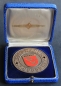 Preview: Borgward 200.000 km plate 1958 brass enameled in original box (2626)